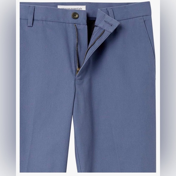 Amazon Essentials Men's Slim-Fit Flat-Front Dress Pant - Picture 4 of 4